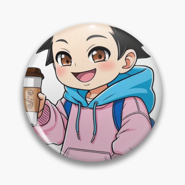 Item preview, Kawaii Oni with Coffee designed and sold by RAWSTATE.