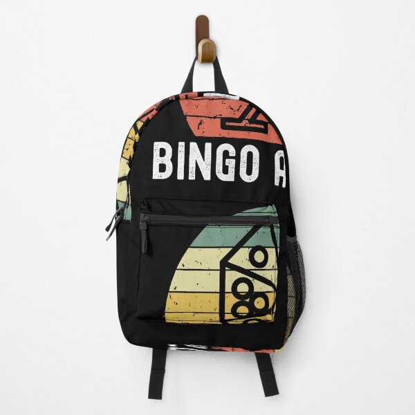 Item preview, Funny bingo player humor Bingo and chill retro sunset designed and sold by snowry.