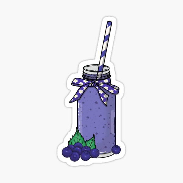 Item preview, Refreshing blueberry Smoothie ! designed and sold by Hello-Cuties.