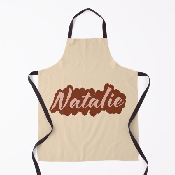 Item preview, Natalie name - neutral colors - nude colors - custom name art - printed name products designed and sold by marlenaki.