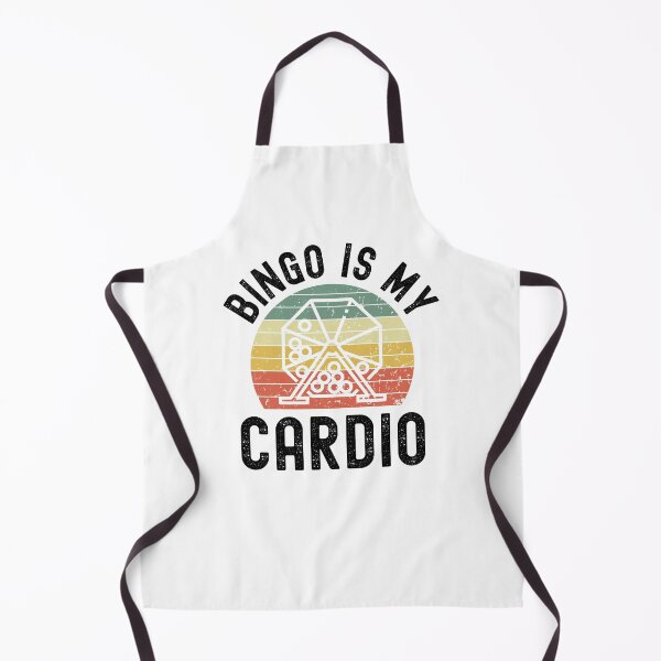 Item preview, Funny bingo player joke Bingo is my Cardio retro sunset designed and sold by snowry.