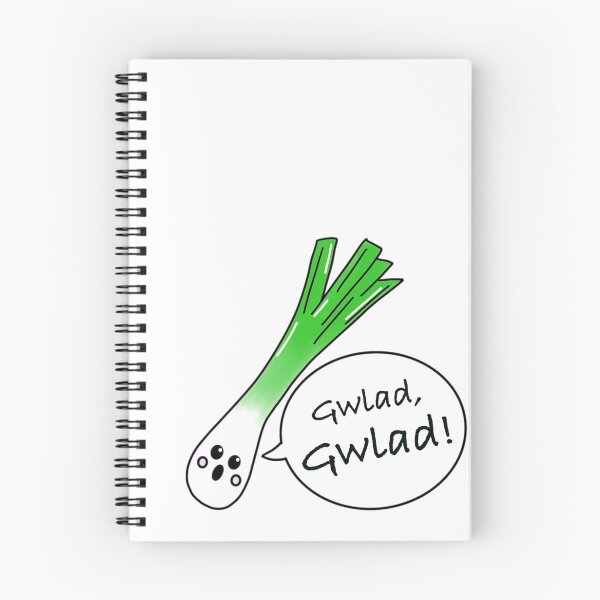 Item preview, Llewelyn the Welsh Leek Singing the National Anthem "Gwlad, Gwlad" designed and sold by Studio Lisa Jayne.