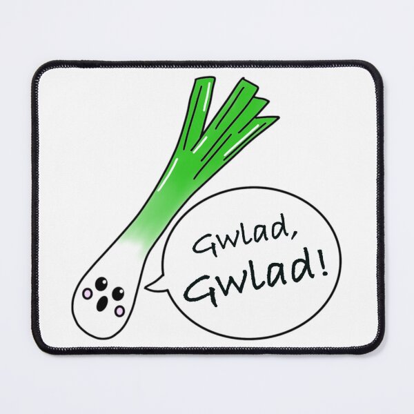 Item preview, Llewelyn the Welsh Leek Singing the National Anthem "Gwlad, Gwlad" designed and sold by Studio Lisa Jayne.