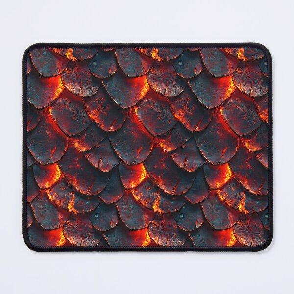Item preview, Volcanic Dragon Scale Pattern designed and sold by ChayanJaiya.