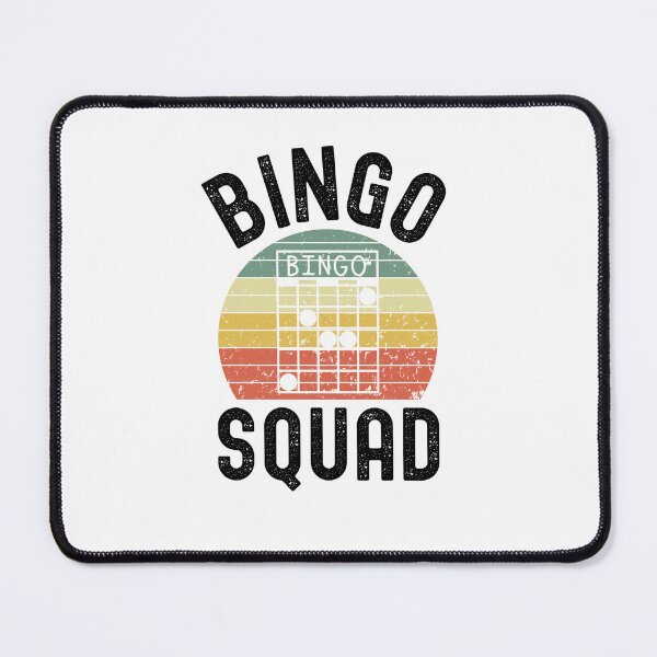 Item preview, Bingo Squad Funny bingo player group joke retro sunset designed and sold by snowry.