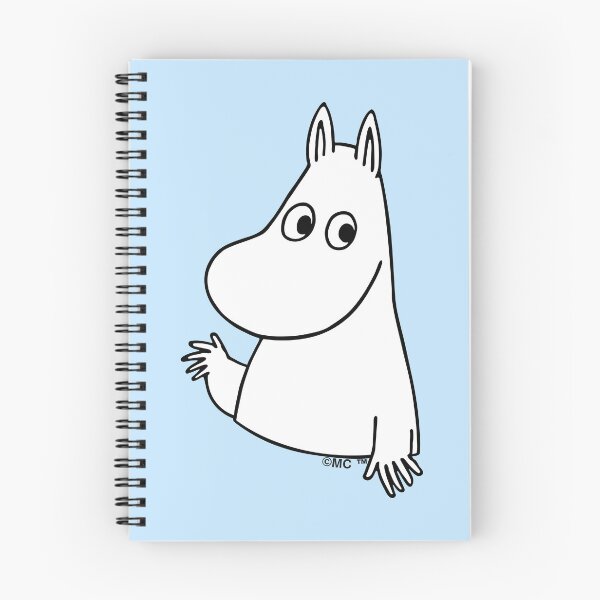 Aperçu de l'œuvre Moomin Moomintroll Vague créée et vendue par MoominStore.