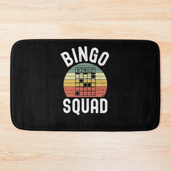 Item preview, Bingo Squad Funny bingo player group humor retro sunset designed and sold by snowry.