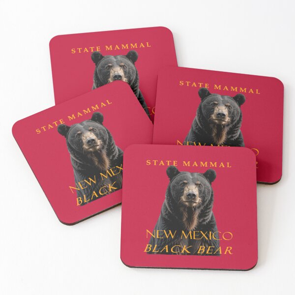 Item preview, New Mexico Territory Animal The Black Colored Bear designed and sold by taiche.