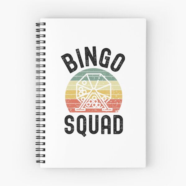 Item preview, Bingo Squad Funny bingo player group joke retro sunset designed and sold by snowry.