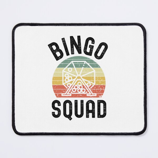 Item preview, Bingo Squad Funny bingo player group joke retro sunset designed and sold by snowry.