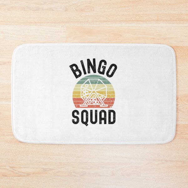 Item preview, Bingo Squad Funny bingo player group joke retro sunset designed and sold by snowry.