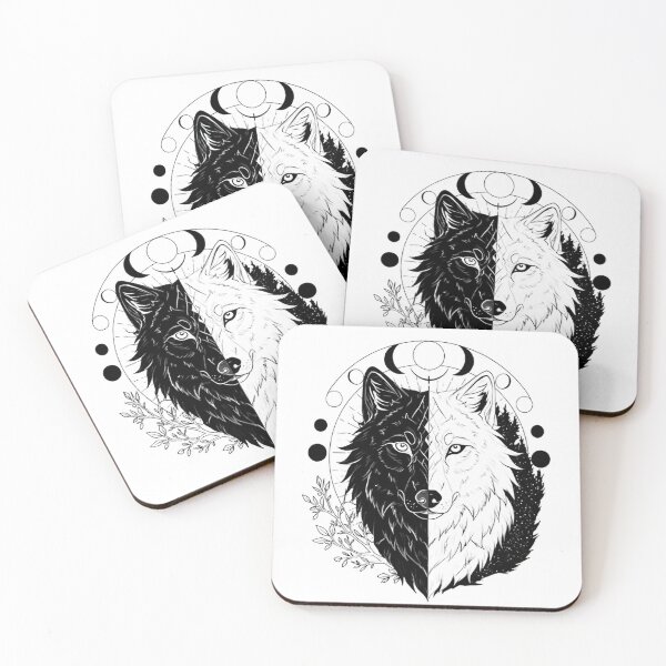 Item preview, Shadow Wolf – The Guardian of the Unseen designed and sold by Simple_Lines2025.