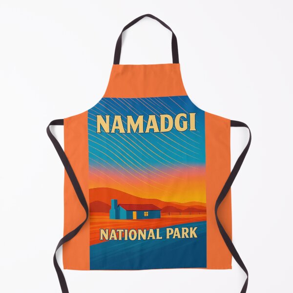 Item preview, Namadgi National Park – Retro Travel Poster Design designed and sold by MRageebArt.
