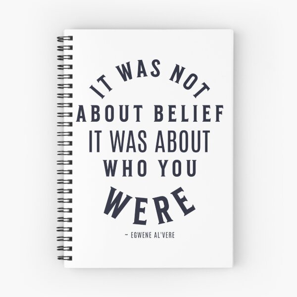 Item preview, Egwene Quote No. 1 designed and sold by Taveren-Tavern.