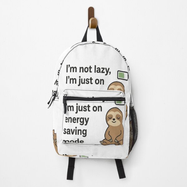 Item preview, I'm Not Lazy, I'm on Energy Saving Mode – Funny Sloth Quote designed and sold by TODPESIGN.