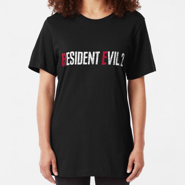Resident Evil 2 Remake Logo Slim Fit T-Shirt