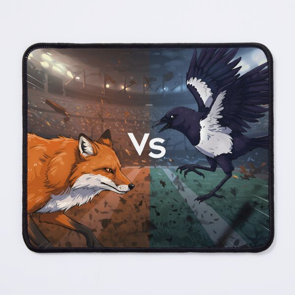 Item preview, Mind Game Clash – Fox vs Magpie designed and sold by Simple_Lines2025.