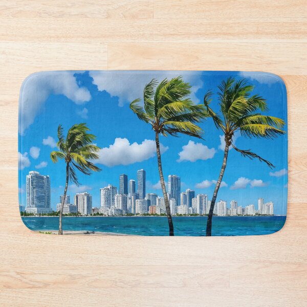 Item preview, Miami South Beach Florida Watercolor Print designed and sold by Magnolia Valley Art.