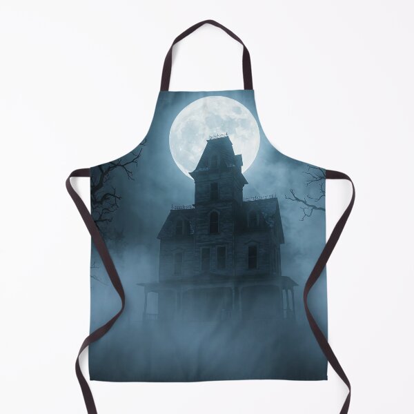 Item preview, Haunted House with Full Moon and Fog Effect designed and sold by javastocks.
