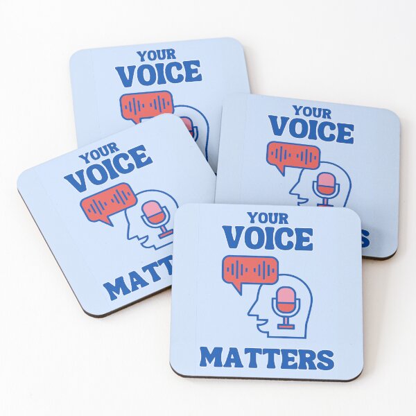 Item preview, Your Voice Matters designed and sold by jenberenson.