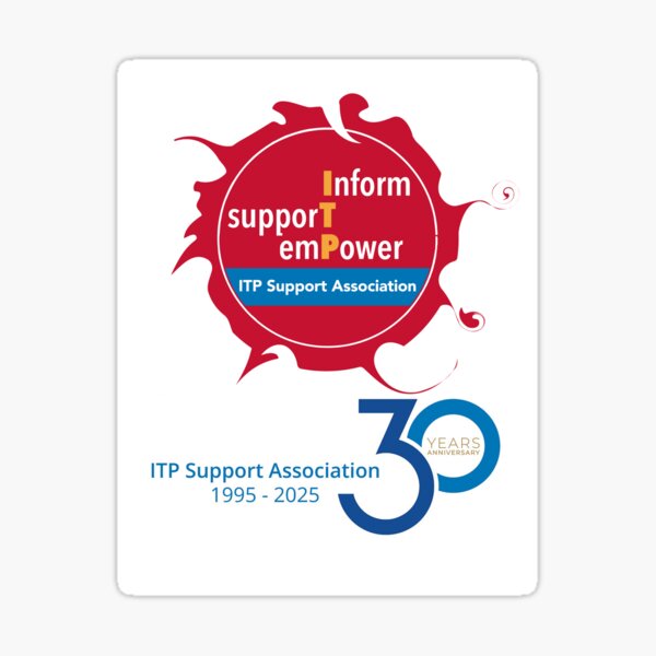 New ITPSA Logo with 30 year banner Sticker