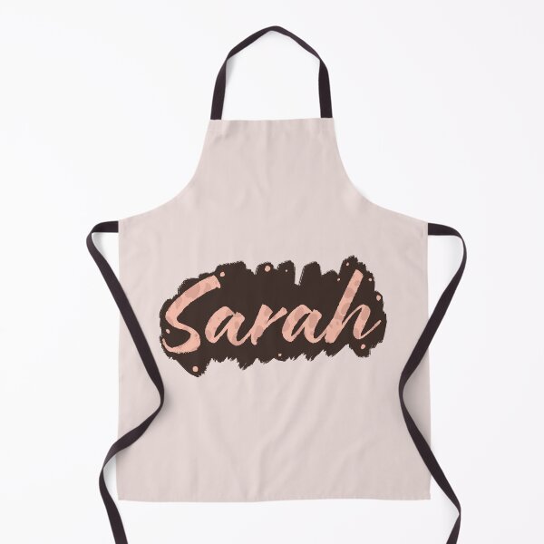 Item preview, Sarah Name - custom name art Sarah - girly aesthetic font - neutral colors designed and sold by marlenaki.