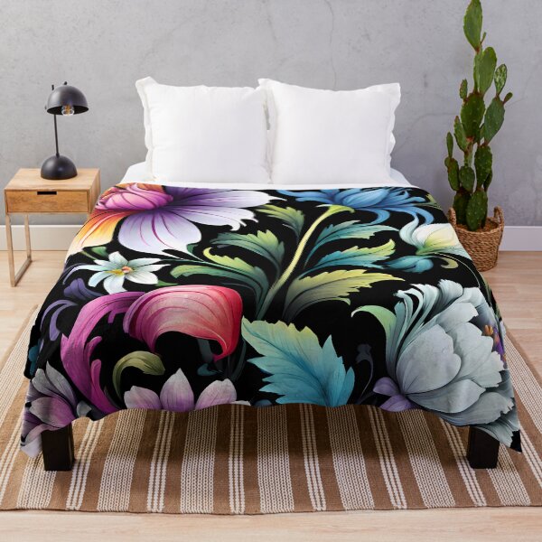 Item preview, Colorful Floral Pattern in Classical Style designed and sold by Pepelatc.