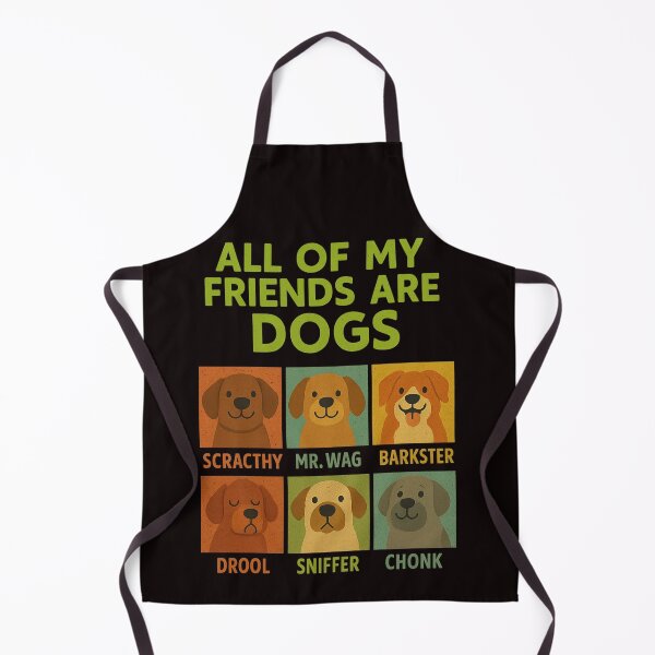 Item preview, All of My Friends Are Dogs designed and sold by PosiPrints.