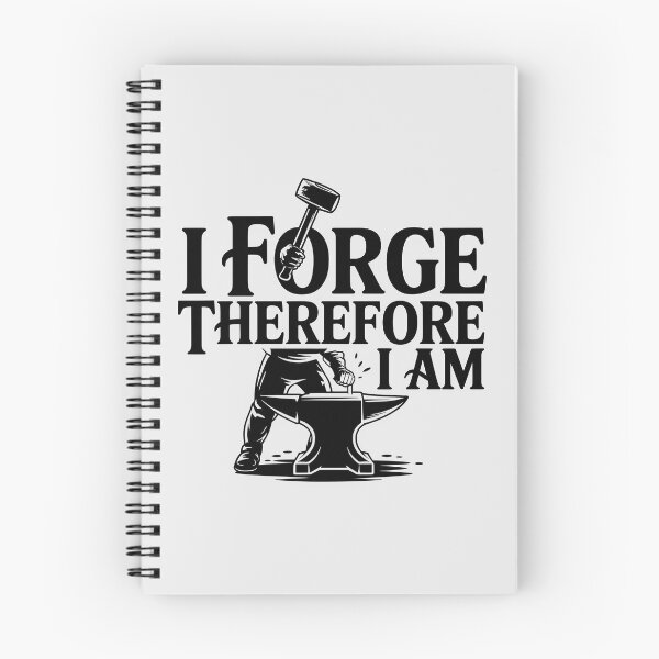 Item preview, I Forge Therefore I Am – Smith’s Creed designed and sold by Jollys-ArtShop.