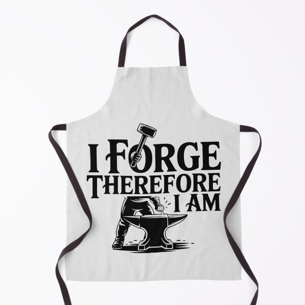 Item preview, I Forge Therefore I Am – Smith’s Creed designed and sold by Jollys-ArtShop.