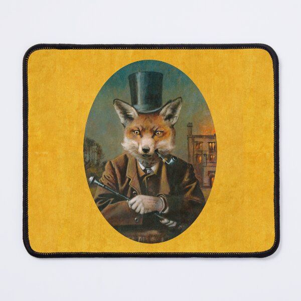 Item preview, Dapper Fox On Gold designed and sold by mictomart.
