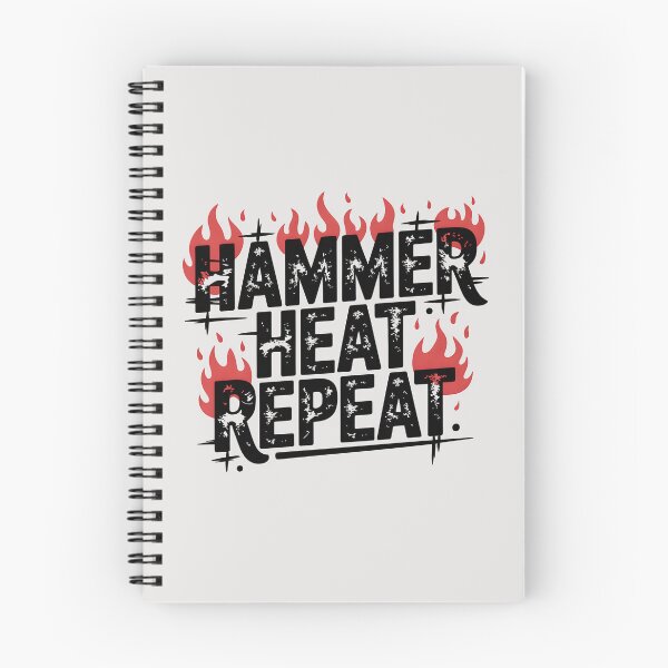 Item preview, Hammer, Heat, Repeat – Forge Life designed and sold by Jollys-ArtShop.