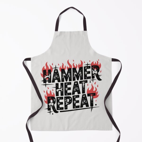 Item preview, Hammer, Heat, Repeat – Forge Life designed and sold by Jollys-ArtShop.