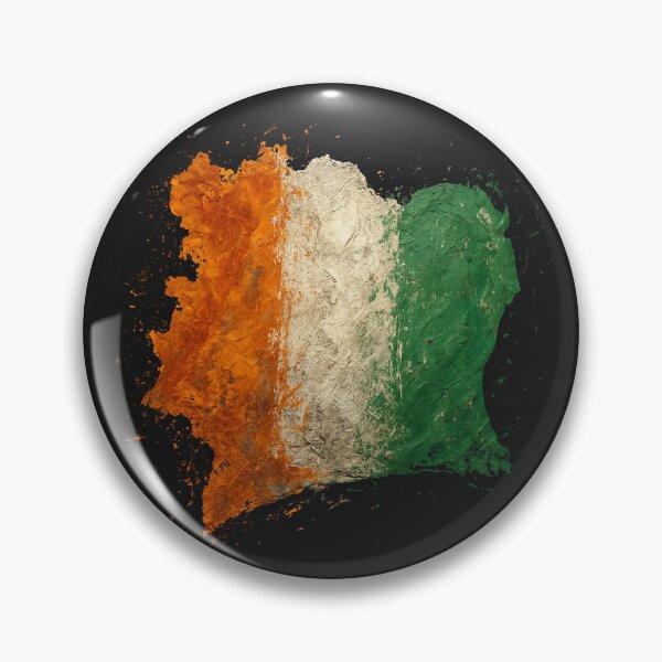 Item preview, Painted Ivory Coast flag designed and sold by ilakz.