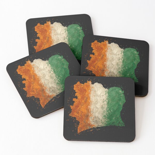 Item preview, Painted Ivory Coast flag designed and sold by ilakz.