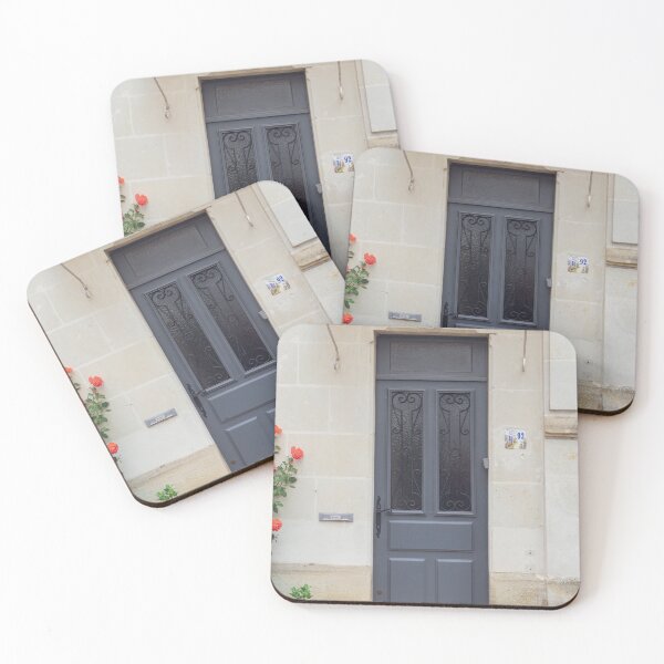 Item preview, The grey door nr. 92 in France - summer wanderlust in Europe - nature and travel photography designed and sold by Christa Stroo Photography.