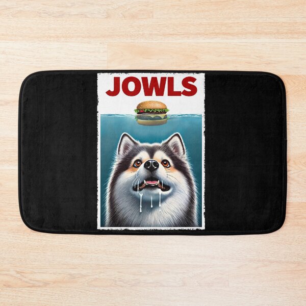 Item preview, Funny Pomsky and Hamburger Parody Jowls Dog Lover designed and sold by Kimberley King Art  King Art.