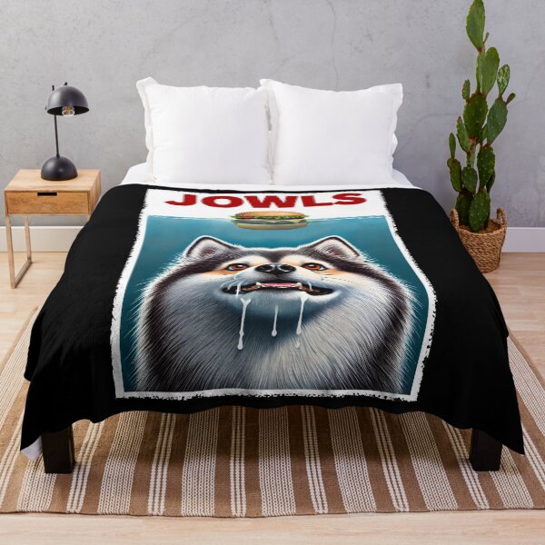 Item preview, Funny Pomsky and Hamburger Parody Jowls Dog Lover designed and sold by Kimberley King Art King Art.