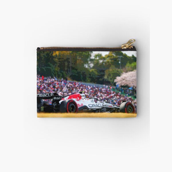 Item preview, Yuki Tsunoda racing his 2025 F1 car at Albert Park during the Japanese Grand Prix at Suzuka abstract designed and sold by Rodissimus1984.