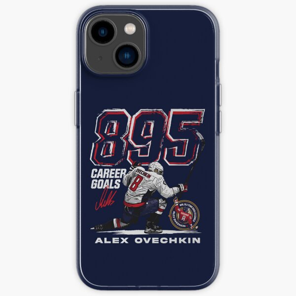 Alexander Ovechkin Washington Capitals 895 Career Goals Grunge iPhone Case