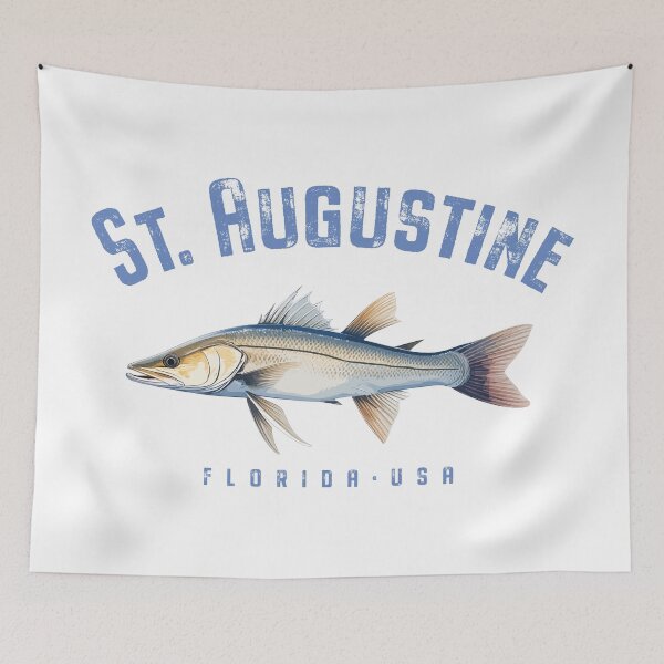 Item preview, St. Augustine Florida Fishing Design designed and sold by Futurebeachbum.