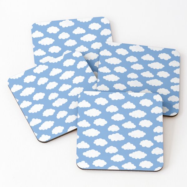 Item preview, Puffy Cartoon Clouds designed and sold by tartagain.
