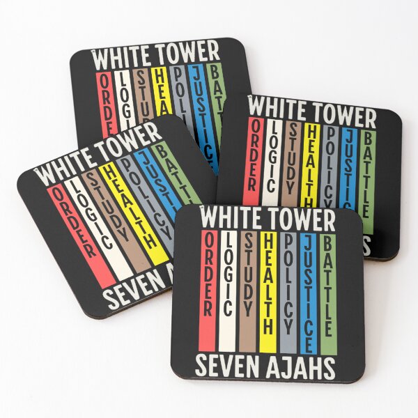 Item preview, Seven Ajah, WhiteTower designed and sold by Taveren-Tavern.