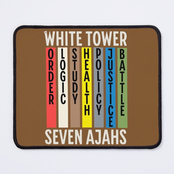 Item preview, Seven Ajah, WhiteTower designed and sold by Taveren-Tavern.