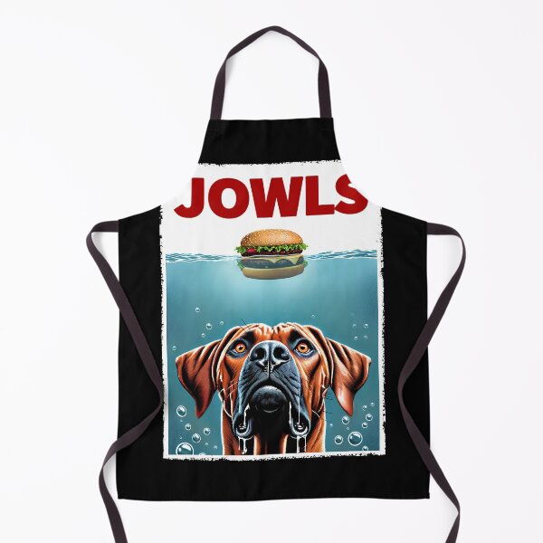 Item preview, Funny Rhodesian Ridgeback and Hamburger Parody Jowls Dog Lover designed and sold by Kimberley King Art King Art.