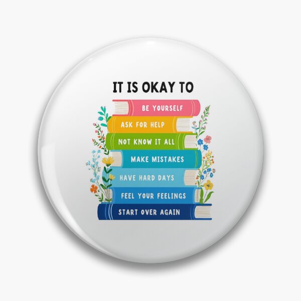 Item preview, Mental Health Book Stack – Motivational Self-Care Quote Design designed and sold by HalloweenGift.
