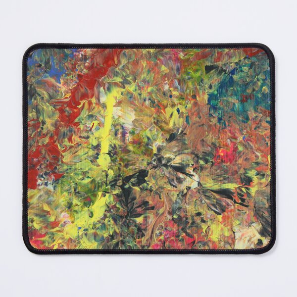 Item preview, Art by Mike in 70s style colorful and pop abstract colorful cosmos fire designed and sold by allartbymike.