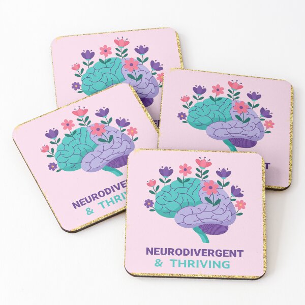 Item preview, Neurodiversity in Bloom - Part of the "Neurodivergent & Thriving" collection designed and sold by AnTartstudios.