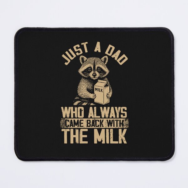 Item preview, Dad With The Milk Father's Day Funny Gift Racoon Lover designed and sold by alenaz.
