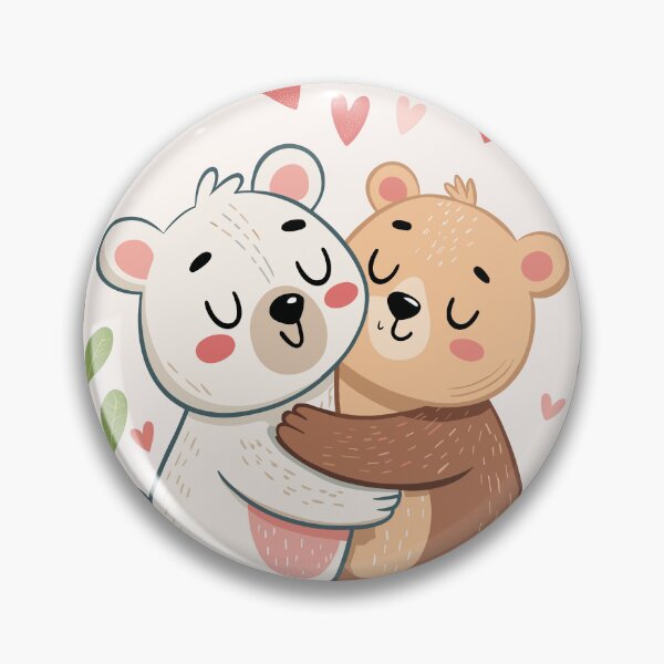 Item preview, Cute couple of bears in love designed and sold by brexastore.